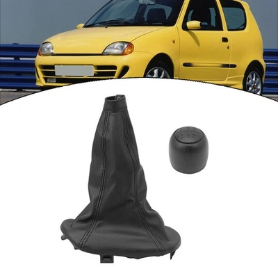 Schaltknauf und Gamasche Kofferraumabdeckung f??r Fiat 600 f??r Seicento 1998 bi - Image 1 of 4