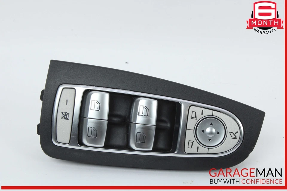 Interruptor de control de ventana de puerta delantera izquierda 15-20 Mercedes W205 C300 GLC43 OEM Foto 1 de 4