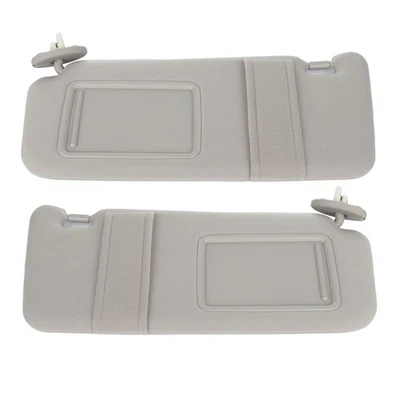 For 2009-2012 Toyota Venza Left Right Gray Side Sun Visor W/ Sunroof Foto 1 de 4