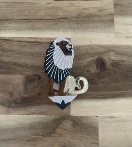 Broche Orgullo Dorado Erswilder animal león prendedor nuevo sin etiquetas precio incluye tarifas de EE. UU. - Imagen 1 de 7