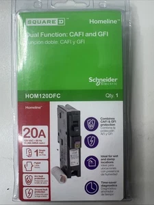 Interruttore Miniatura Quadrato D HOM120DFC 20 A - Foto 1 di 3