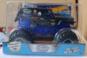HOT WHEELS MONSTER JAM Son Uva Digger 1:24 Scale 2015 NIB Monster Truck - Picture 1 of 6