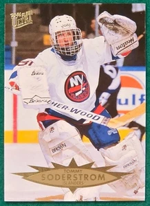 Tommy Soderstrom - 1995-96 Fleer Ultra #100 - New York Islanders Hockey Card - Foto 1 di 3