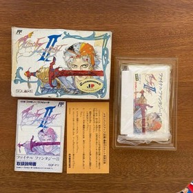 [CIB] Final Fantasy II Famicom Famicom box explanation