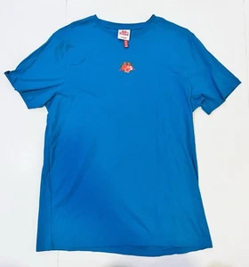 Kappa Men's Regular Fit Molynes Man Blue Turkis T Shirt. Mens Size XL - Picture 1 of 6