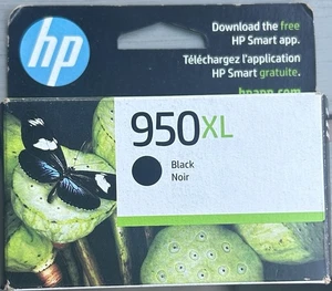 HP Original 950XL Schwarz Hohe Kapazität Tintenpatrone Versiegelte Verpackung Ablaufdatum Nov 2025 - Bild 1 von 6