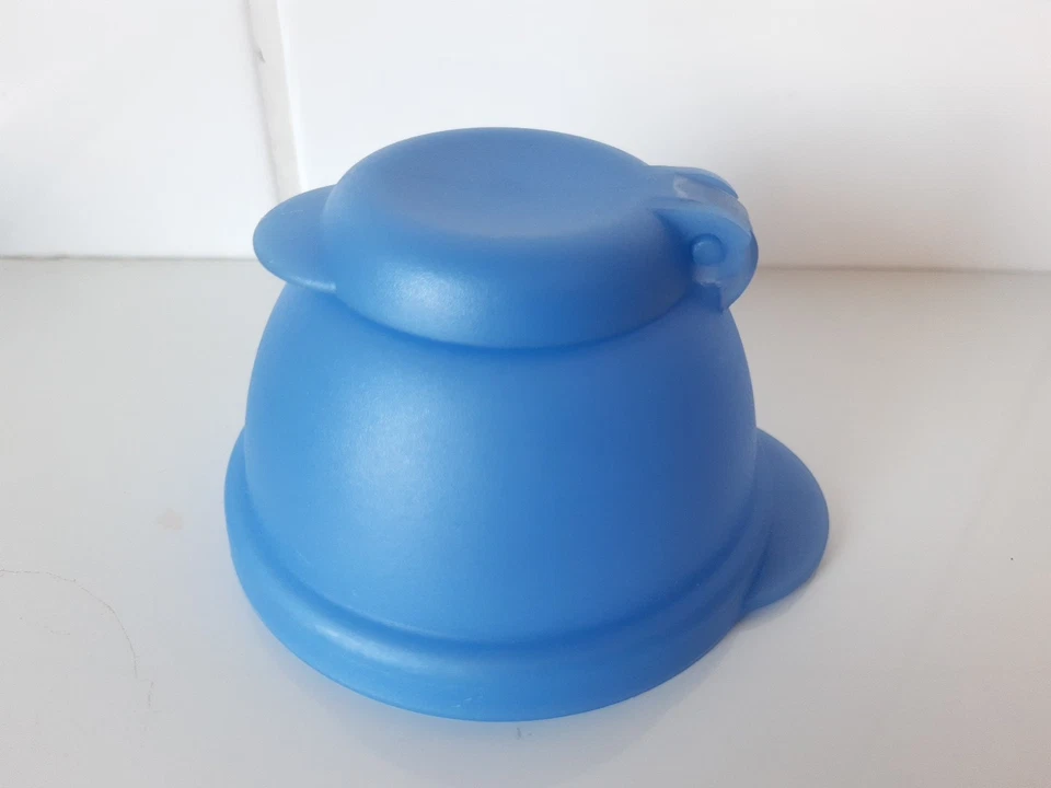 Tupperware Ersatzdeckel Junge Welle Schüttelbecher blau - Bild 1 von 1