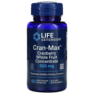 Life Extension - Cran-max Cranberry Extract 500 mg 60 Vegetarian Capsules - Picture 1 of 2