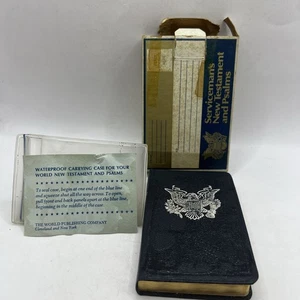 Serviceman’s New Testament And Psalms Never Issued With Box Waterproof Case - Picture 1 of 5