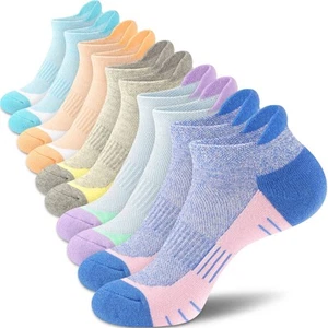 Performance Ankle Socks Women Heel Tab Athletic Compression Socks Running Hik... - Picture 1 of 5