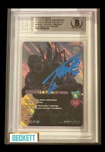 Takashi Yamazaki Signed Godzilla Minus One TRADING CARD Beckett Authentic Auto * - Picture 1 of 1