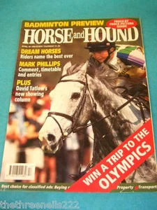 HORSE and HOUND - DREAM HORSES - APRIL 25 1996 - Picture 1 of 1