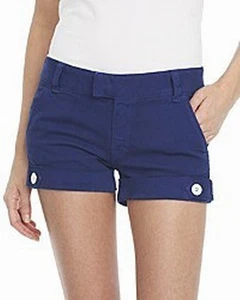 Pantalones cortos de jean Anlo Nuevo con etiquetas $156 Kira con botones calientes talla 24 - Imagen 1 de 4