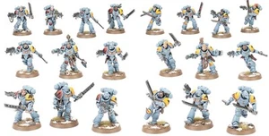 10x GREY HUNTERS + 10 BLOOD CLAWS Space Wolves *New* Space Marines Warhammer 40k - Picture 1 of 11