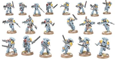 10x GREY HUNTERS + 10 BLOOD CLAWS Space Wolves *New* Space Marines Warhammer 40k - Image 1 of 4