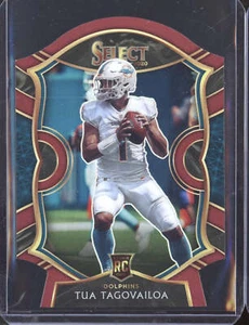 Tua Tagovailoa 2020 Panini Select Concourse Red Die Cut RC - Picture 1 of 2