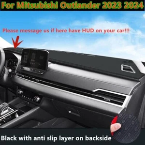 For Mitsubishi Outlander 2023 2024 Leather Dashboard Cover Dash Protector Mat - Picture 1 of 5