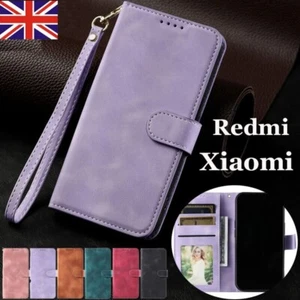 For Xiaomi POCO X6 X5 X3 M6 M3 Redmi Note 13 Pro Case Wallet Leather Flip Cover - Picture 1 of 71