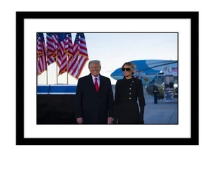 Donald and Melania Trump 5x7 photo print US president American Flag - Picture 1 of 2