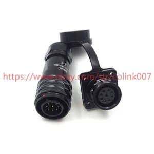 SA12 9 pins power cable connector,IP67 waterproof solder cable grand connector - Picture 1 of 8