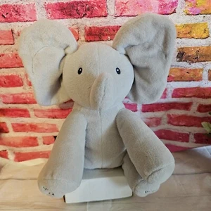 Gund Animated Flappy The Elephant Plush Gray Peek A Boo - Picture 1 of 7