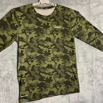 Camisa Medalista Para Hombres Mediana Camuflada Manga Larga Capa Base Inhibidor de Aroma Usada en Excelente Condición Caza Foto 1 de 4