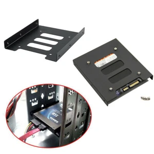 SSD 2.5" HDD to 3.5" Mounting Adapter Bracket Tray Dock for PC SSD Holder - Afbeelding 1 van 7