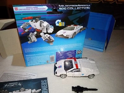 Transformers Diaclone Universe Clampdown Velocitron Speedia 500 Collection Tomy - Image 1 of 3