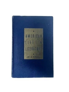 AMERICAN LIFE IN LITERATURE JAY B HUBBELL VOLUME TWO 1936 FIRST ED - Picture 1 of 7