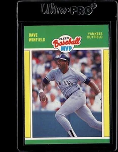 1989 Fleer Baseball MVPs #43 Dave Winfield - Picture 1 of 2