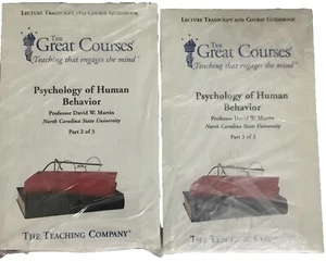 Teaching Co tolle Kurse P#2 und 3 Transkript PSYCHOLOGIE des menschlichen Verhaltens - Bild 1 von 6