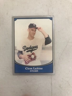Vintage Pacific 1990 Brooklyn Dodgers Baseball Card Clem Labine #89 - Image 1 of 2
