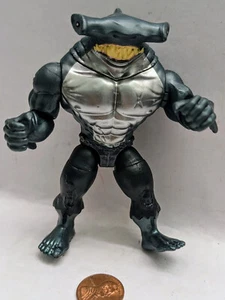 DC Comics.KING SHARK métallique.Figurine.Batman méchant.Hammerhead.Spin Master.4 inc - Photo 1/4