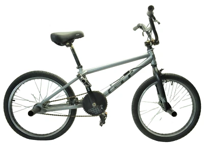 GT 20" WHEEL GRAY MID SCHOOL BMX 20" FREESTYLE BICYCLE 14 MM AXLES - Image 1 of 4