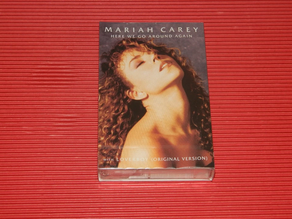 4BT MARIAH CAREY HERE WE GO AROUND AGAIN  JAPAN CASSETTE TAPE REGISTERED MAIL - Image 1 of 2