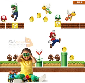 Super Mario Anime Manga 3D Wandtattoo Wandaufkleber Wandsticker Wanddekos - Bild 1 von 5