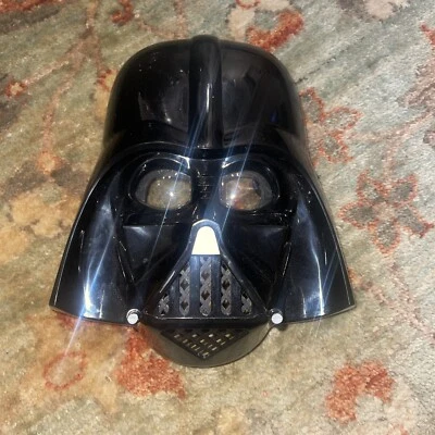 Star Wars Darth Vader Helmet Mask Rubies 2017 Halloween Dress Up Hard Plastic - Image 1 of 3