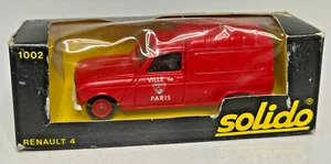 Solido 1:43rd Scale No. 42 Renault 4 Van - Paris Fire Dept. - Picture 1 of 11