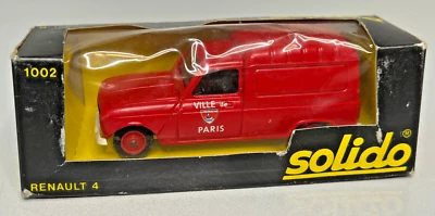 Solido 1:43rd Scale No. 42 Renault 4 Van - Paris Fire Dept. - Image 1 of 4