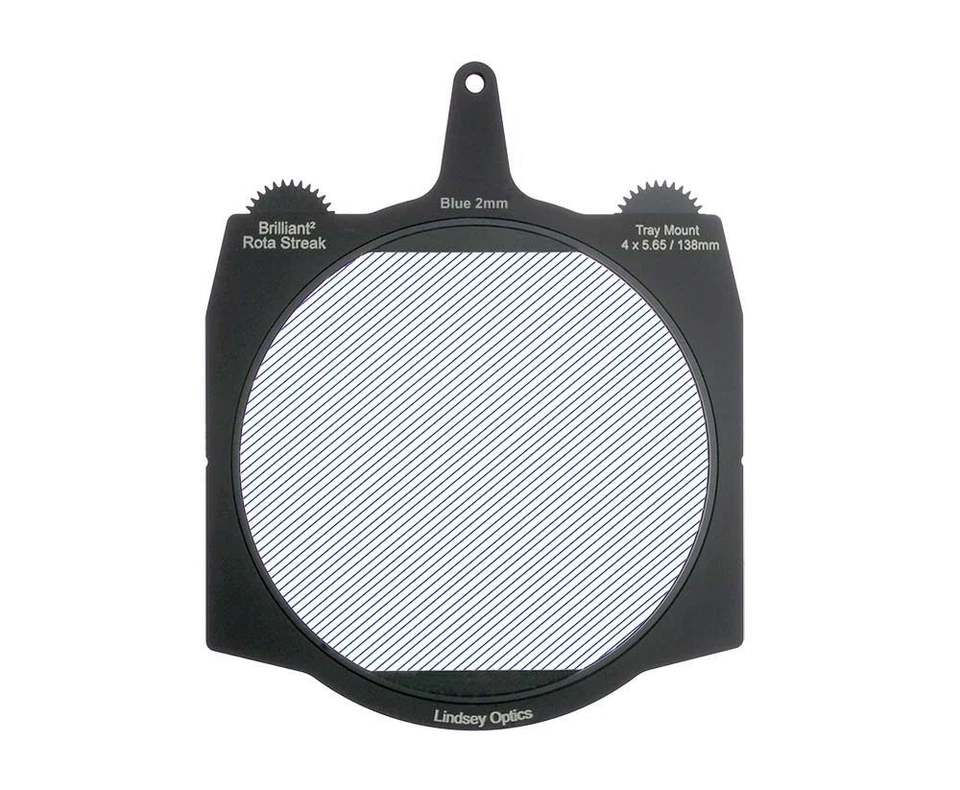 New Lindsey Optics Brilliant² Rota-Streak Blue 2mm Filter with Rota-Tray Frame - Image 1 of 1