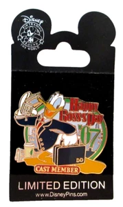 WDW CAST MEMBER EXCLUSIVE HAPPY BOSS'S DAY 2007 DONALD DUCK PIN- LE 750 - #57985 - Picture 1 of 3