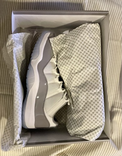 Size 13 - Nike Air Jordan 11 Retro Low Cement Grey Men's Shoes