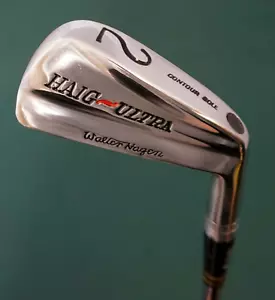 Walter Hagen Haig Ultra 2 Iron Regular Steel Shaft Golf Pride Grip - Picture 1 of 4