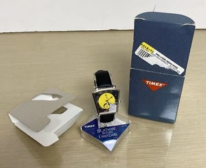 1995 Timex Nightmare Before Christmas Watch -yellow Moon New-MIB - Picture 1 of 2