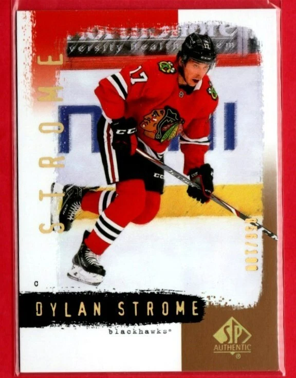 2020-21 SP AUTHENTIC DYLAN STROME 2000-01 RETRO PARALLEL GOLD /100 #R15 UD - Image 1 of 1