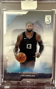 2024 Topps 3 Paul George Los Angeles Clippers 1/1 Factory Sealed Case - Picture 1 of 2