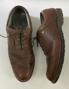 FootJoy Classics Dry Spikeless Golf Shoes Brown Men's 11.5 B 55532 - Picture 1 of 8