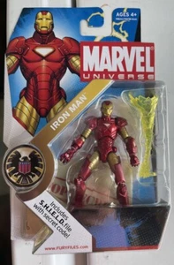 Iron Man Hasbro Marvel Universe  #001 Action Figure 3.75" Sealed New In Box - Picture 1 of 2