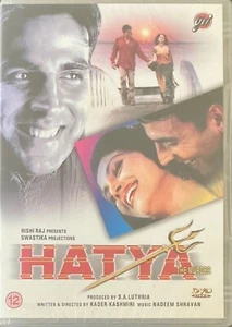 Hatya - *Akshay Kumar *Varsha Usgaonkar *Reema Lagoo *Johnny Lever Bollywood DVD - Imagen 1 de 2