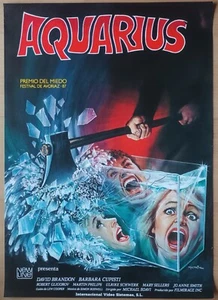 StageFright ORIGINAL Spanish Video 1987 POSTER Deliria Michele Soavi Mataix art - Picture 1 of 3